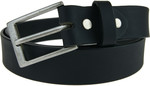 32mm Black Full Grain Leather Belt (Rejected Stock) for $12 @ Close The Deal