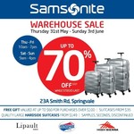 samsonite warehouse