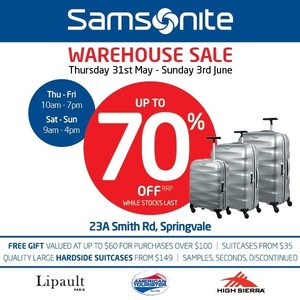 samsonite sale 2019