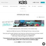 Spend $40 on Manchester and Receive $25 Voucher for Next Purchase @ KAS Australia