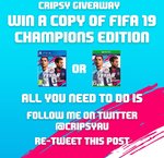 Win 1 of 2 XB1/PS4 Copies of FIFA 19 Champions Edition Worth $119 from CripsyAU