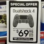 Trade-in a Used PS4 DualShock 4 Controller for a New Magma Red PS4 Controller (V2) for $19 @ EB Games