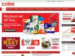 10% off at Coles Bridgewater, SA When You Spend $50 or More in One Transaction