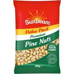 50% off: Sunbeam Nuts 170-350g $5 e.g. Pine Nuts 170g ($29.41/kg), Invisible Zinc Sunscreens (with Bonus 3x Points) @ Woolworths