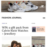 Win a Calvin Klein Watch & Earring Set Worth $498 from Fashion Journal