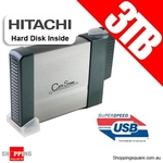 3TB Hitachi Hard Drive in USB3.0 External Case $209.95 + $9.99 Metro P&H [Shopping Square]