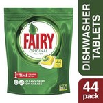 Fairy Original All in One Lemon Dishwasher Tablets $7.10 44 Pack (~16 Cents Each) @ Coles