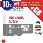 Kingston USB 64GB 2 for $19.96,SanDisk Ultra 64GB SD - 2 for $18.55, High End 32GB - 2 for $23.95 + Del (Free w/eBay+) @ SS eBay