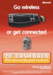 20% Cashback from Selected Microsoft Hardware