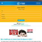 Win a Double Pass to School of Rock The Musical at QPAC from Airtrain