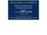 Ralph Lauren - Further 50% Sale (Not The Same as before)
