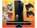 4GB Xbox Kinect + 2 controllers, 4 games. $398.00