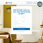 Win $5,000 Cash from Choices Flooring