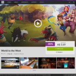 [PC] DRM-Free - World to the West - $3.69 AUD - GOG