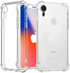 TERSELY Soft Clear Case for iPhone XR $3.56 + Delivery ($0 with Prime/ $39 Spend) @ Statco via Amazon