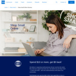 American Express Shop Small - Spend $10 and Get $5 Back up to 10 Times