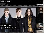 Free Worldwide Delivery on Topman.com (Limited Time, No Coupons Needed)