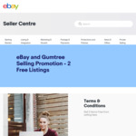 List & Sell 2 Items Free each Month on eBay via Gumtree