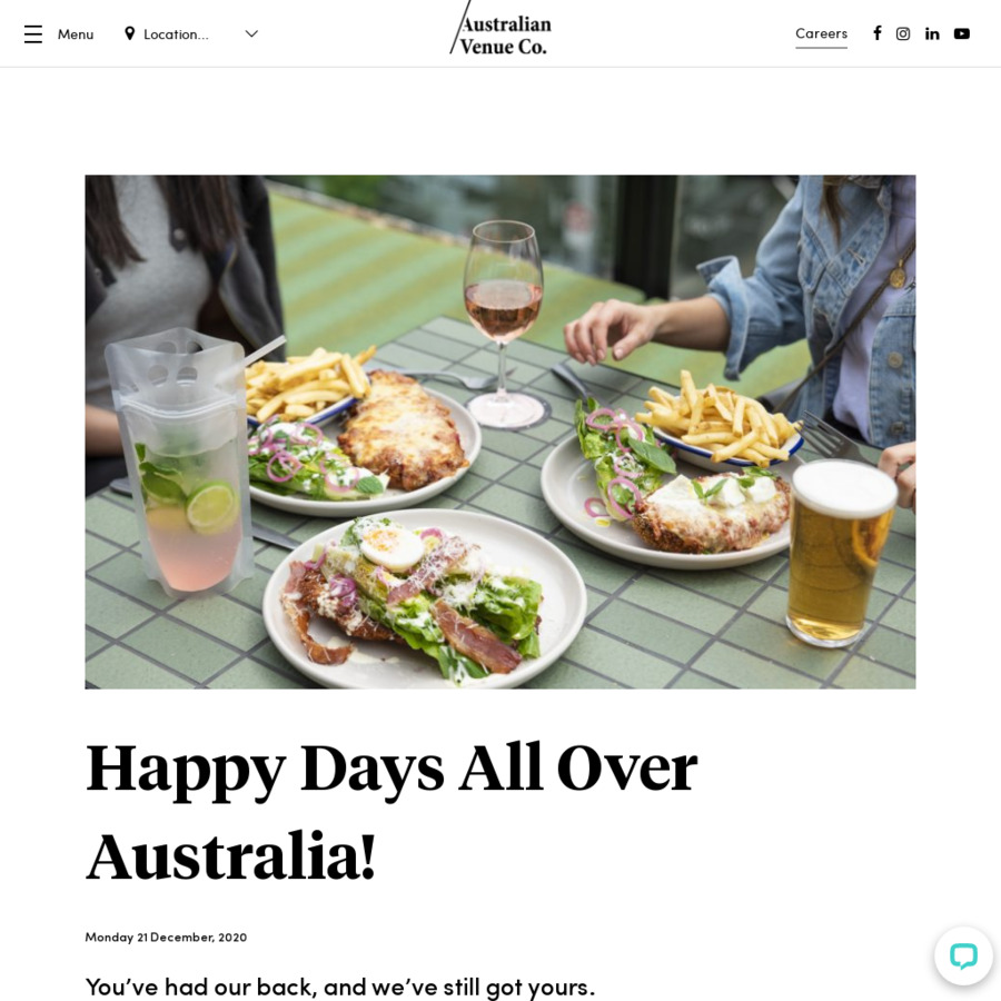 50% Off Australian Venue Co Pubs And Restaurants 5pm-6pm Daily (WA 4 ...