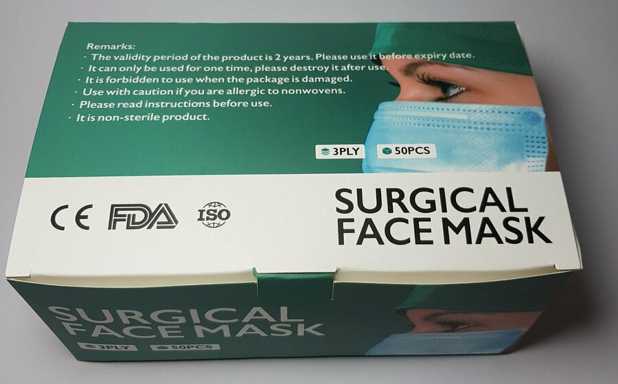 50 Pack 3-Ply Face Masks (Level 2 Medical) $17.95 Delivered @ FSOnline ...