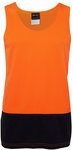 Hi-Vis Traditional Singlet with Custom Front & Back Printing $17 (RRP $26) + Delivery @ Australian Work Gear