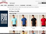 Hallensteins Polos - 2 for $30NZD Free Delivery to Oz