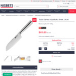 Tsuki Series 8 Santoku Knife 14cm $65.89 + Delivery @ Nisbets