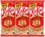 Nestlé Kit Kat Chocolate Block Hazelnutty 170g x 3 Pack $6 + Delivery (Free w/ Catch Club) @ Catch