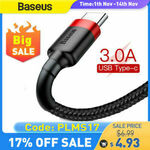 Baseus USB to Type C Charger Cable Fast Charging QC3.0 from $5.05 Delivered ($4.93 with eBay Plus) @ baseus_official_au eBay