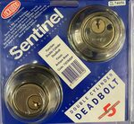 Lockwood Sentinel Double Cylinder Deadbolt (Antique Brass Finish) $27.50 + Delivery @ Homewatch Security Services