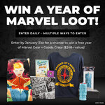 Win a Year of Marvel Loot from Loot Crate