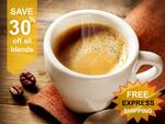 30% off All Coffee Blends + Free Express Shipping @ Airjo Coffee Roaster