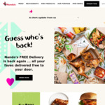 Free Delivery Within 5km of Participating Store @ Nando's