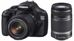 Canon EOS 1100D DSLR IS Twin Lens Kit $644 (Save $250) at HN