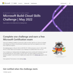 Free Microsoft Certification Exam by Completing Microsoft Build Cloud Skills Challenge