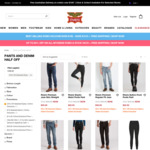 50% off Selected Rivers Pants + $10 Delivery ($0 with $100 Order) @ Rivers (Online Only)
