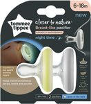 Tommee Tippee Breast-like Baby Soother 6-18Mo (2 Pack) $3.25 ($2.93 S&S; Min Qty 2) + Delivery ($0 Prime/$39 Spend) @ Amazon AU