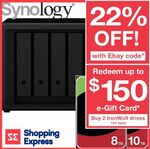 Synology DiskStation DS920+ 4-Bay NAS $767.20 ($748.02 with eBay Plus) Delivered + More @ Shopping Express via eBay