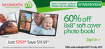 Save 60% Woolworths Soft Cover Photo Book- Exclusive to Woolworths Baby and Toddler Club