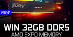 Win a Kingston 32GB DDR5 Fury Beast RGB AMD EXPO 6000MHz Memory Worth $379 from PLE