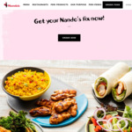 Free Side with Any Main Meal @ Nando's