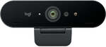 Logitech BRIO 4K Pro Webcam $199 + Delivery (Free C&C/ in-Store) @ JB Hi-Fi