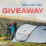 Win The Ultimate Camping Prize Pack Worth over $1,000 Including 2 Person 2 Seconds Pop up Camping Tent from Decathlon Australia