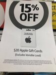 20x Flybuys points on Apple gift cards @ Coles (1 Nov to 7 Nov 2023) :  flybuys