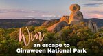 Win a Girraween National Park Escape, Qld (No Travel) from Granite Belt Wine & Tourism