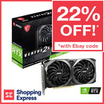 [eBay Plus] MSI GeForce RTX 3060 Dual OC 12GB Video Card $448.50 Delivered @Shopping-Express-Clearance eBay