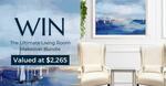 Win a Living Room Makeover Bundle Worth $2,265 from Quicksew