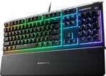 SteelSeries Apex 3 RGB Gaming Keyboard $88.74 Delivered @ Amazon UK via AU