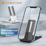 Cabletime Adjustable Phone/Tablet Stand US$1.25 (~A$1.94) Delivered @ CABLETIME Flagship Store AliExpress