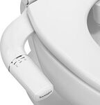 SAMODRA Ultra-Slim Bidet Attachment for Toilet - Dual Nozzle (Frontal & Rear Wash) $36.95 Delivered @ SAMODRA Amazon AU